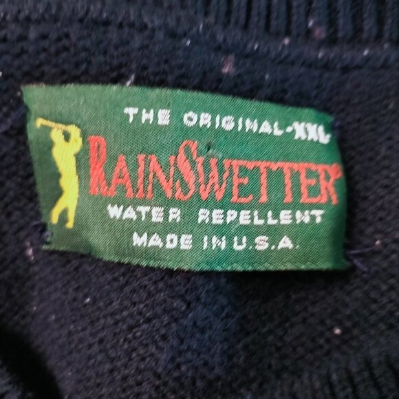 (M122)The Original Rain Swetter Water Repellent Men's Golf Sweater Size XXL - Picture 4 of 5